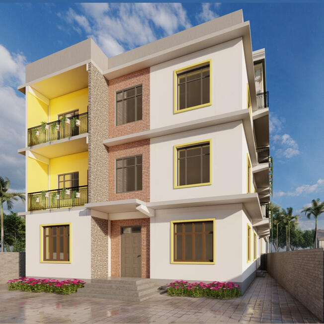 Residential G+2 Building