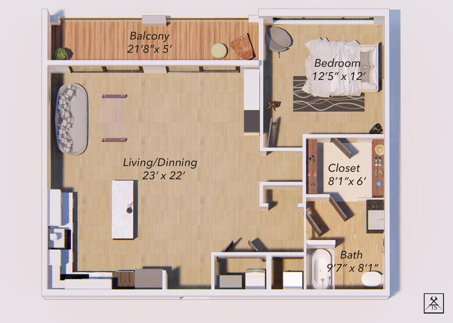 Apartment Floor Plan